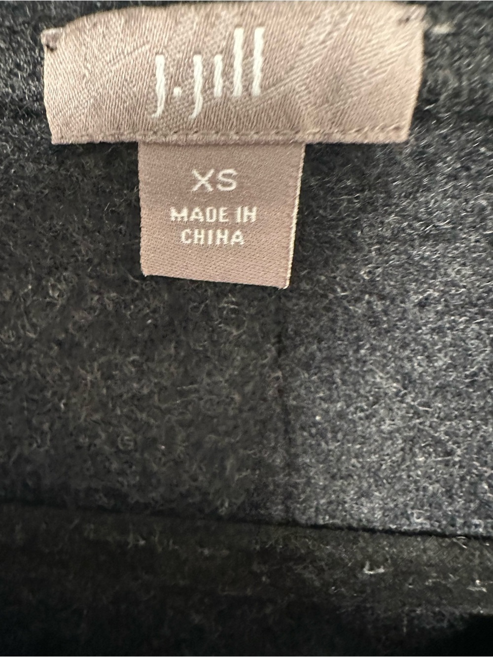 J. Jill Black Hooded Button-Up Blazer - Picture 3 of 9
